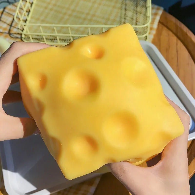 Giant Cheese Squishy Ball 🧀