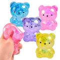 Glitter Gummy Bear Squishy 🐻✨