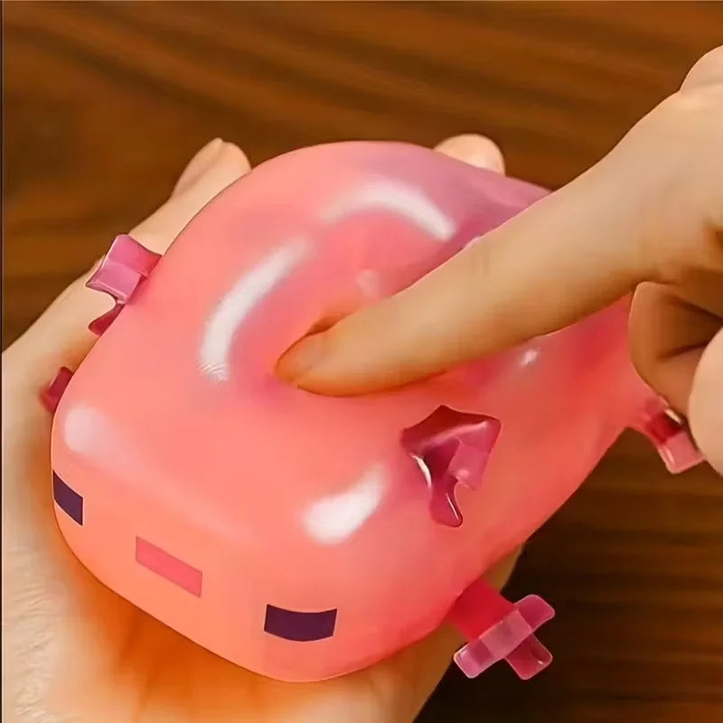 Kawaii Axolotl Squishy Stress Toy 🦎🩷