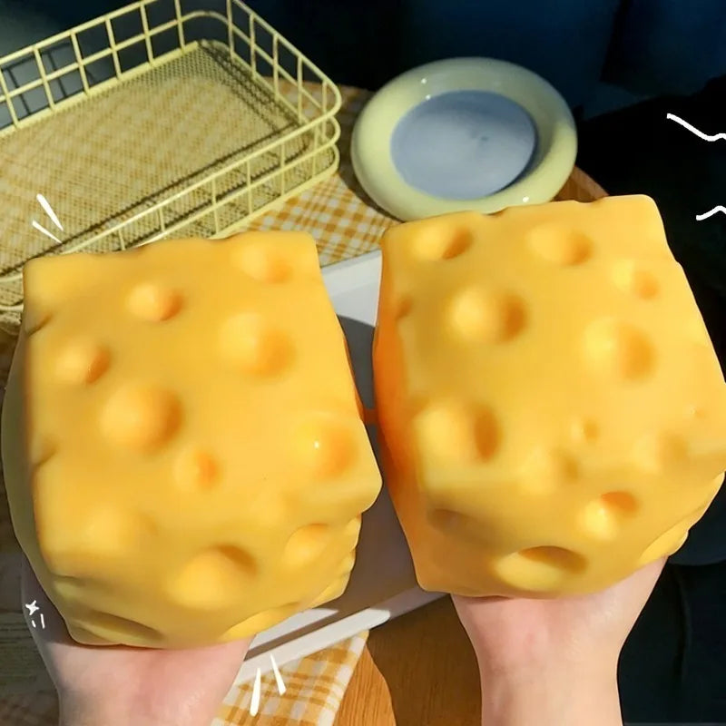Giant Cheese Squishy Ball 🧀