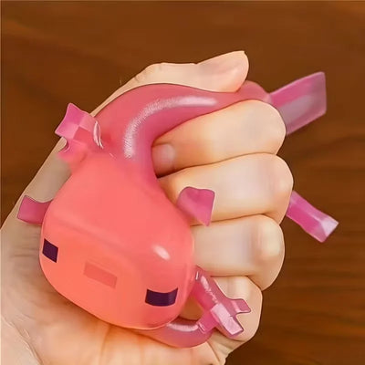 Kawaii Axolotl Squishy Stress Toy 🦎🩷